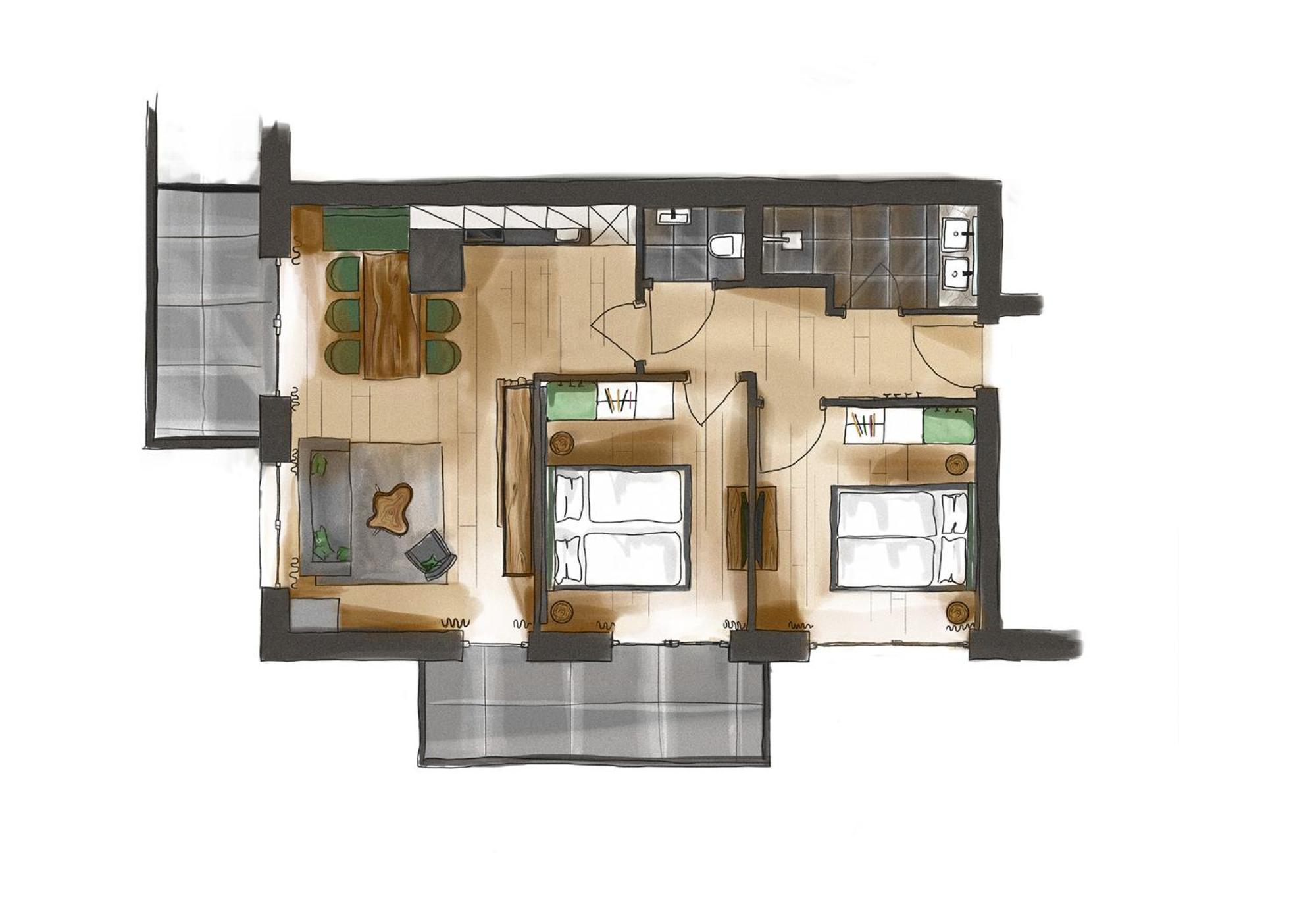 Hoeflehner Premium Gumpen Lodge Haus im Ennstal Luaran gambar