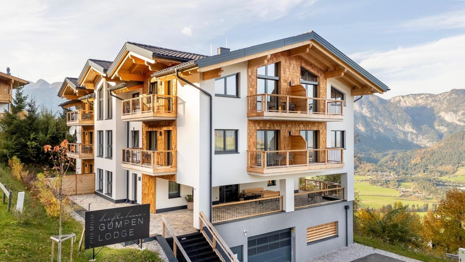 Hoeflehner Premium Gumpen Lodge Haus im Ennstal Luaran gambar